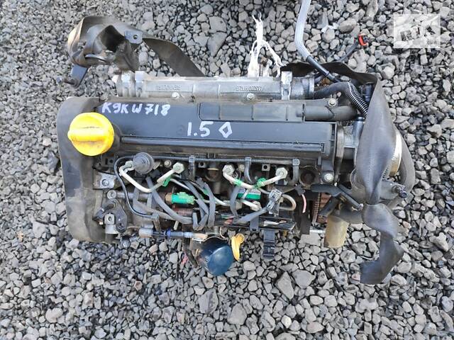 Двигун Renault Kangoo 1.5 dci 2005-2010 (K9K W718) Delphi Euro 4