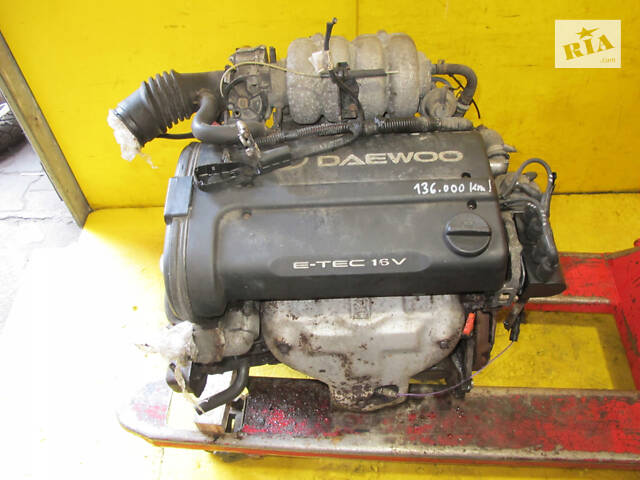 Двигун (Мотор, Двигатель) Daewoo Lanos 1.5 16V (A15DMS)