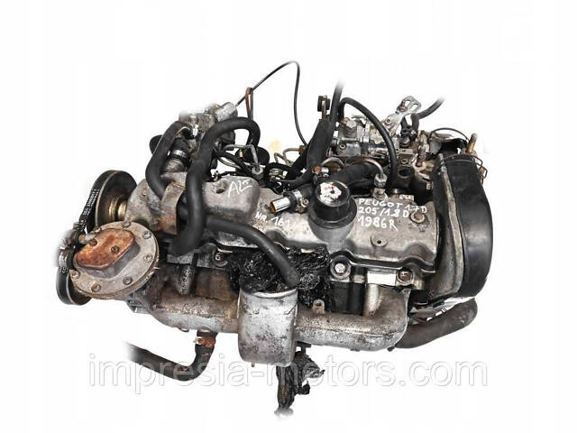 Двигатель в сборе для PEUGEOT 406 (8B) 1.8 бензин 90 л.с.