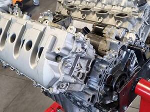 Двигатель Porsche Cayenne 4.5 turbo, вал, блок, гильза поршня, новые втулки