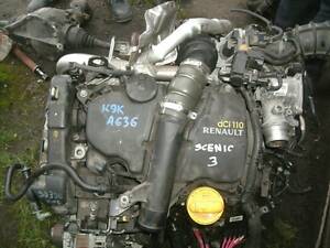 Двигун RENAULT MEGANE NISSAN QASHQAI JUKE 1.5 DCI K9KA636