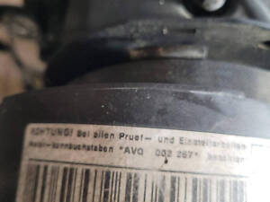 Двигун VW Touran 1.9tdi 2003-2010 AVQ