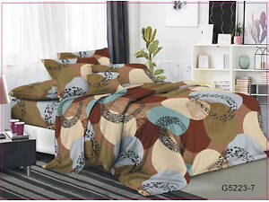 Двохспальний комплект постільної білизни 'Круги' 180х220 BP2-253