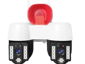 Двойная камера видеонаблюдения A2S Wi-Fi с сиреной