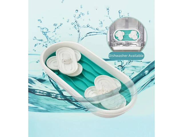 Подвійна годівниця лабіринт для повільного годування тварин Slow Food Bowl For Pets - Фото 7