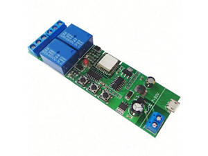 Двухканальне Wifi ewelink реле із сухим контактом DC7-32V RF для воріт