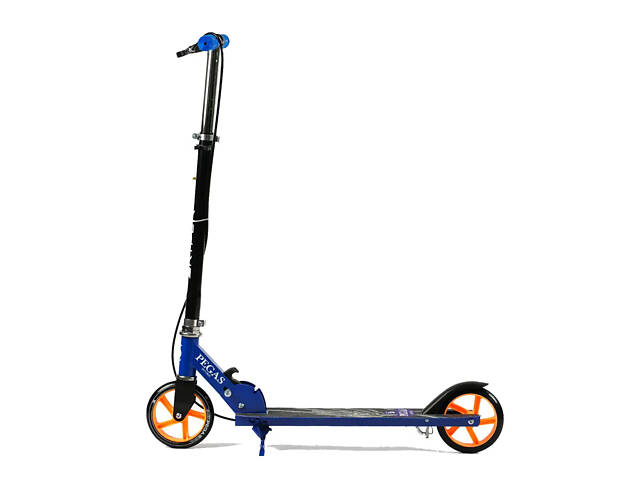 Двоколісний самокат Skyper Pegas до 60кг колеса PU 145мм (Синій) - Фото 3