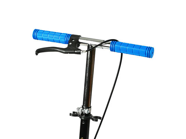 Двоколісний самокат Skyper Pegas до 60кг колеса PU 145мм (Синій) - Фото 4