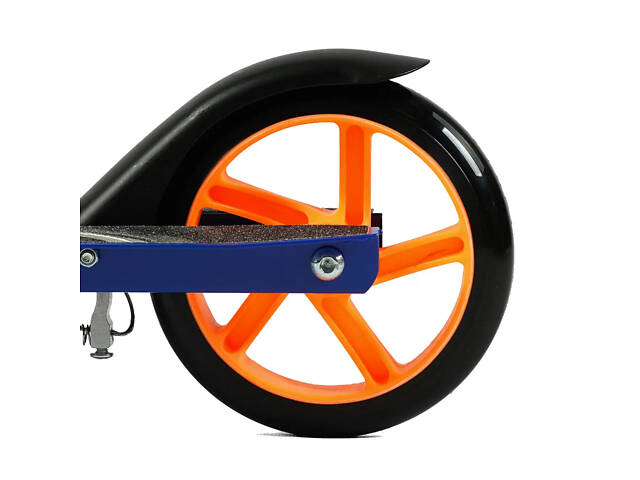 Двоколісний самокат Skyper Pegas до 60кг колеса PU 145мм (Синій) - Фото 5