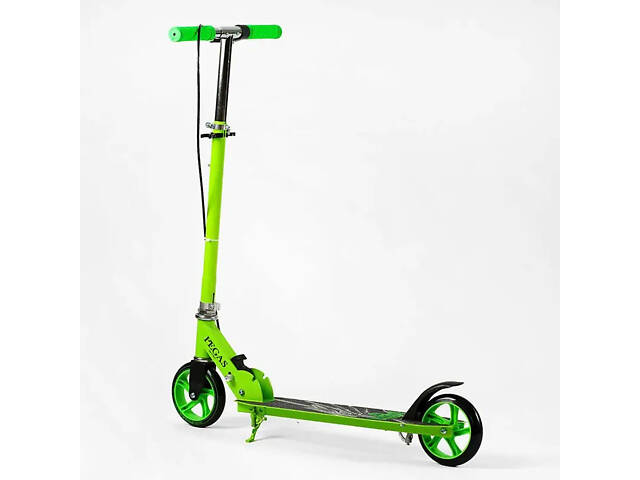 Двоколісний самокат Skyper Pegas до 60кг колеса PU 145мм (Зелений) - Фото 2