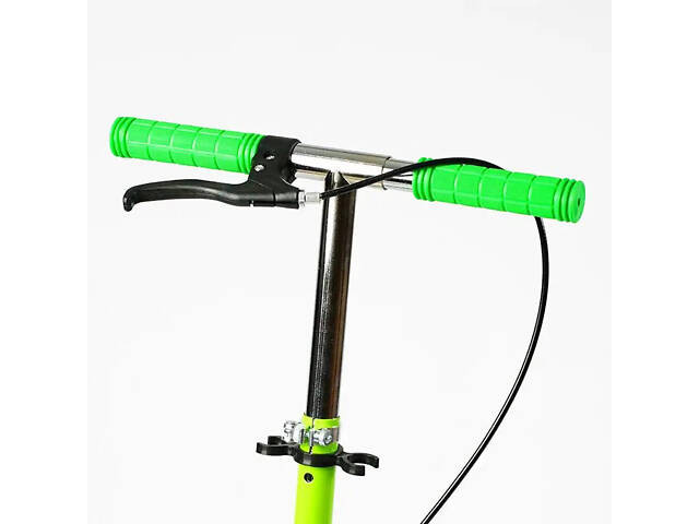 Двоколісний самокат Skyper Pegas до 60кг колеса PU 145мм (Зелений) - Фото 3