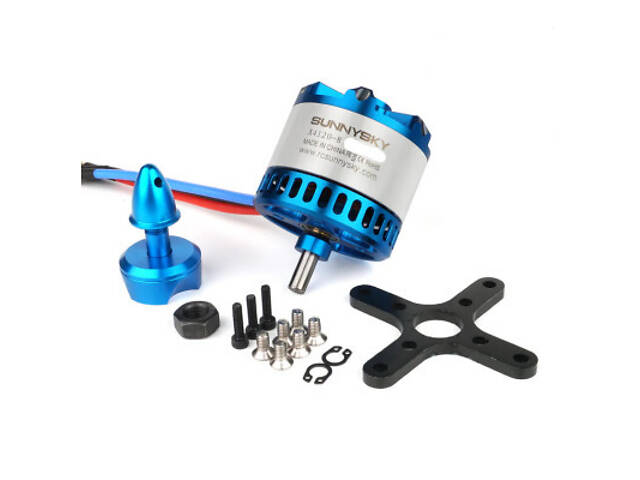 Двигун для дрона SunnySky 4120-860KV - Фото 5