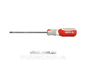 (DW) Викрутка хрестова YATO : Philips PH1 х 100 мм [240]