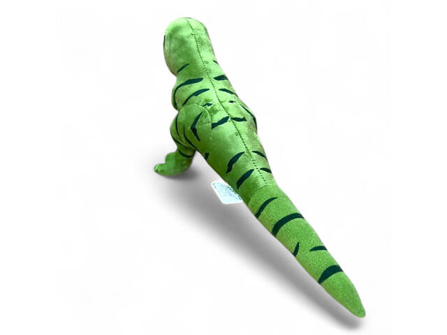 Динозавр RESTEQ зеленого кольору 40 см. Плюшева м`яка іграшка Динозавр Тиранозавр - Фото 5