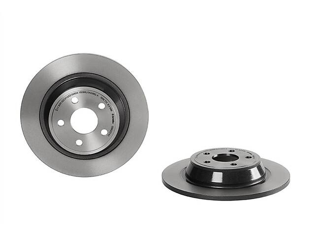 Диск гальмівний (невентильований) - Фото 1