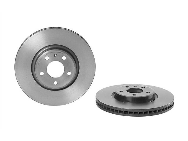 Диск гальмівний передній (вентильований) - Фото 1
