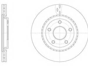 Диск гальмівний REMSA 6151510 на FIAT FREEMONT (JF_)