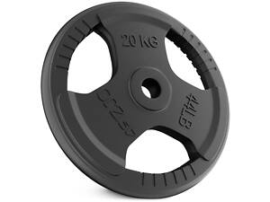 Диск металевий 4FIZJO 1 x 20 кг 26 мм Black (P-5905973401395)