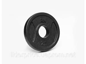 Олимпийский диск, металлический 2,5 кг RN-Sport под гриф Ø 50 мм, оригинал!!!
