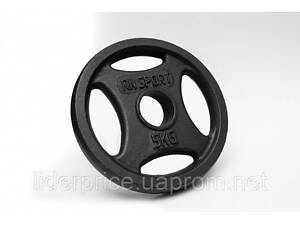 Олимпийский диск, металлический 5 кг RN-Sport под гриф Ø 50 мм.