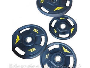 Олимпийский диск уретановый 2,5 кг Fitnessport