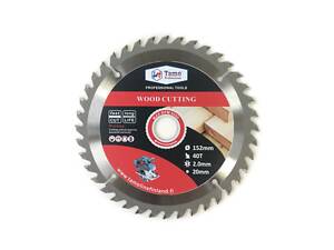 Диск по дереву Ø152x20 мм 40T для циркулярних пил, Tamoline TAM040004