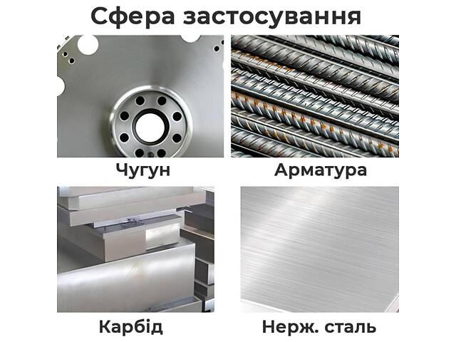 Диск по металу 300×25.4 мм з твердосплавними зубцями, 22 зубця - для різання труб, арматури, профілю, УШМ, Круг для болгарки - Фото 4