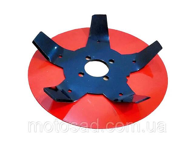 Диск розпушувач ґрунту для мотокоси тримера, насадка для прокладання 5T, Диск розпушувач ґрунту для бензокоси - Фото 2