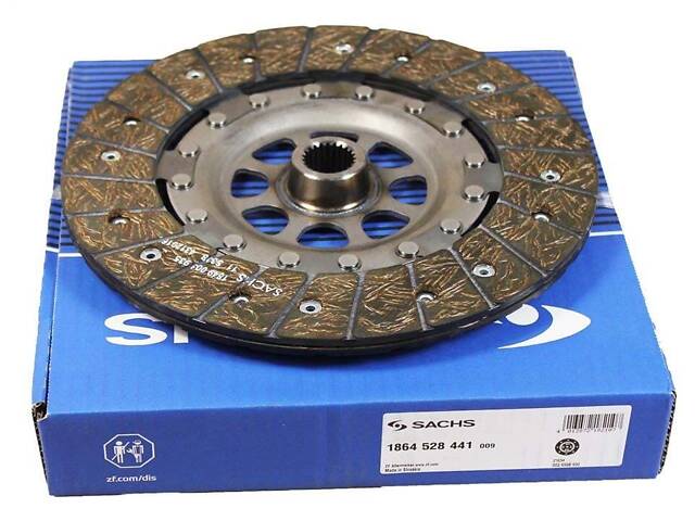 Диск сцепления Audi A4 2000-2009 SACHS 1864 528 441 - Фото 1