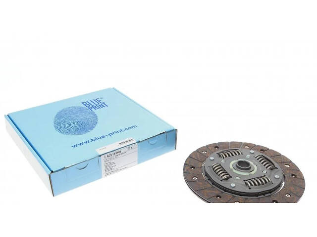 Диск зчеплення BLUE PRINT ADV183108 Volkswagen Passat, Golf, Transporter 028141031G, 028141031H, 028141031N - Фото 1