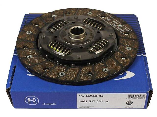 Диск сцепления Seat Leon 1999-2006 SACHS 1862 517 031 - Фото 1