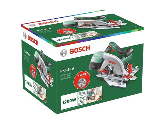 Дискова пила Bosch KS 55 A 1200Вт, 160мм, 3.9кг (0.603.501.002) - Фото 3