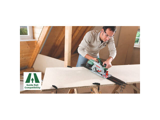 Дискова пила Bosch KS 55 A 1200Вт, 160мм, 3.9кг (0.603.501.002) - Фото 6