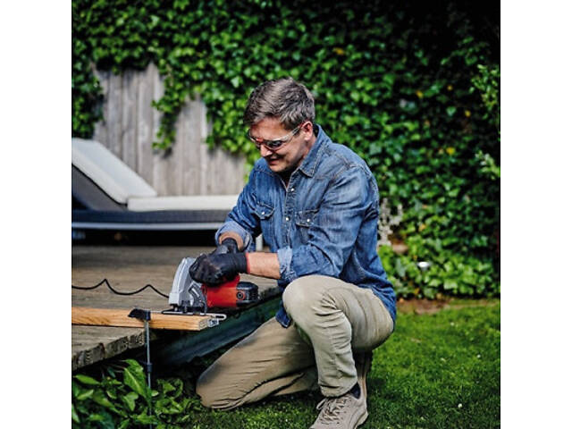 Дискова пила Einhell TC-CS 1250 циркулярна, 1250 Вт, диск 165х16 мм, 5500 об/хв (4331040) - Фото 2