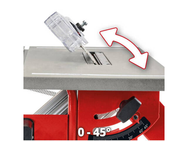 Дискова пила Einhell TC-TS 8, 500-800Вт, 200мм, 505х373мм (4340412) - Фото 5