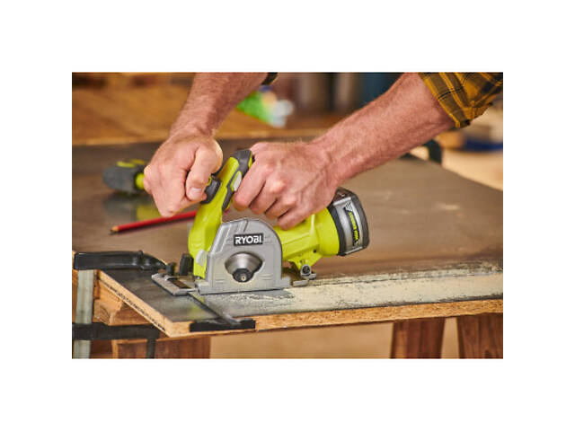 Дискова пила Ryobi R18MMS-0, 18В ONE+, диск 85мм (без АКБ та ЗП) (5133004515) - Фото 8