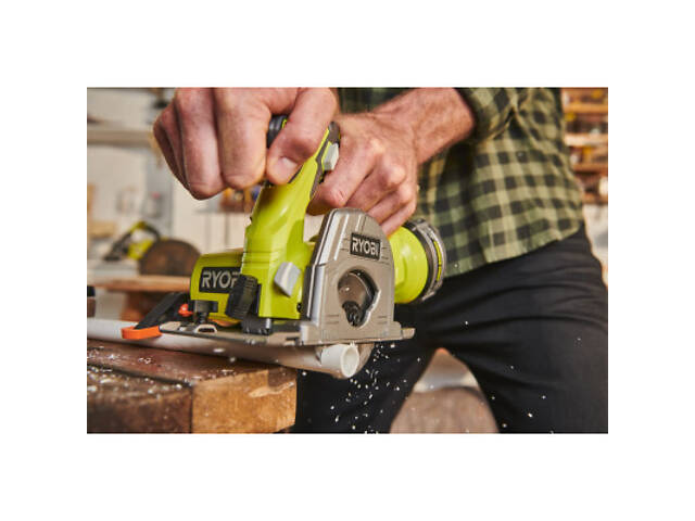 Дискова пила Ryobi R18MMS-0, 18В ONE+, диск 85мм (без АКБ та ЗП) (5133004515) - Фото 9