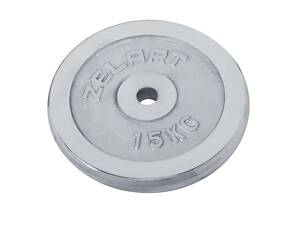 Диски Zelart TA-7786-15 31 мм 15 кг Хром