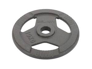 Диски Zelart TA-7791-10 51 мм 10 кг Серый