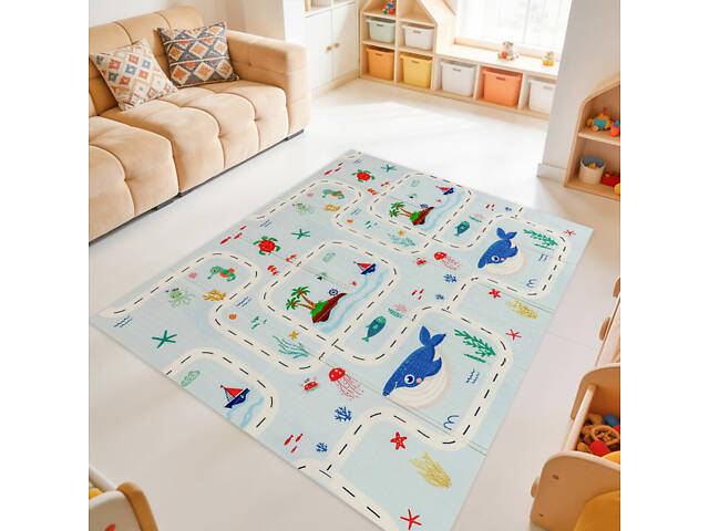 Дитячий складний термокилимок 177см х 195см х 7мм SW-00003036 - Фото 9