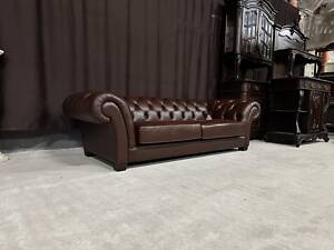 Диван Chesterfield Англія ?? У відмінному стані ! Натуральна шкіра ! ? Ширина 230 см Глибина 100 см Висота
