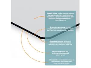 Дзеркало акрилове самоклеюче 270х420х2мм SW-00000747