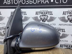 Дзеркало ліве електричне Volkswagen Golf 5 2003-2009 хетч 6 pin