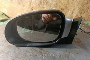 Зеркало левое Mercedes W168 5 пен серебристое