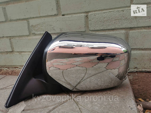 Зеркало левое Mitsubishi L200 2005-2015 (Fps) ручное хром