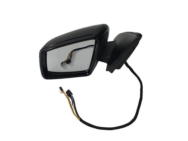Зеркало в сборе LH ( черное ) на Mercedes-Benz ML-Class W166 2011-2015 года - Фото 1