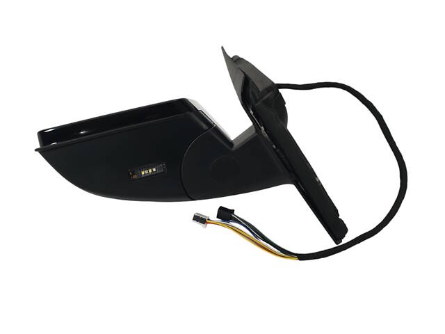 Зеркало в сборе LH ( черное ) на Mercedes-Benz ML-Class W166 2011-2015 года - Фото 4