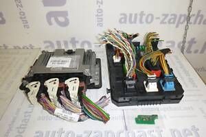 ЭБУ (комплект) (1,6 V HDI 8V) Peugeot 308 2007-2013 (Пежо 308), СУ-164661