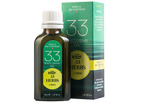 Ефірна олія 33 трави (кориця) і Ефірна олія 33 трави Strong(мята), від Vivasan