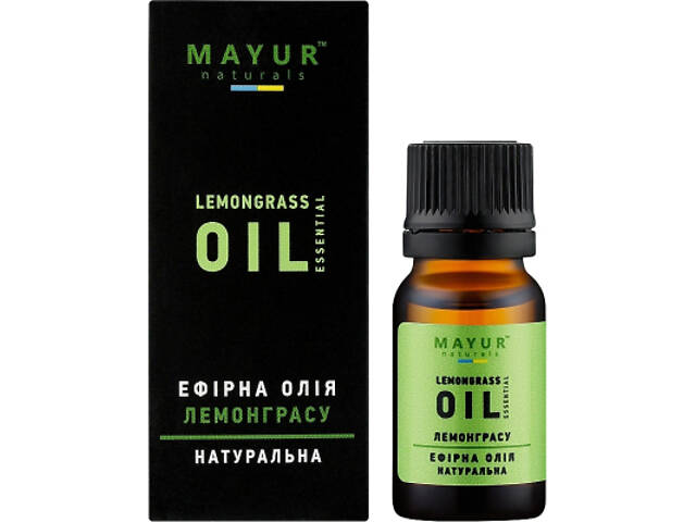Ефірна олія Mayur Лемонграсу 10 мл (4820230955460) - Фото 2
